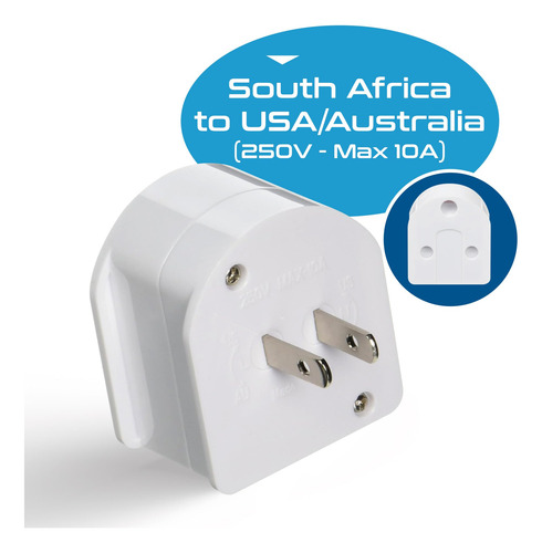 Adaptador De Enchufe Ceptics South Africa A Ee. Uu./australi