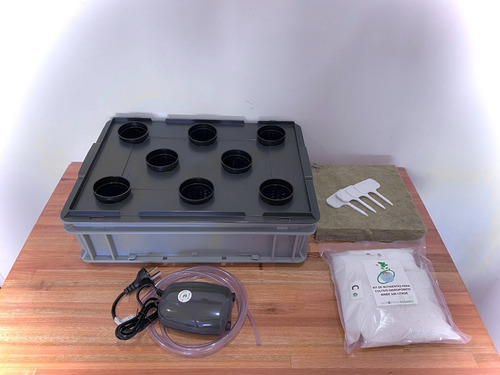 Imagen 4 de 10 de Kit De Iniciación De Hidroponía Completo. Sistema Flotante.