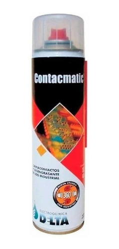 Imagen 1 de 2 de Limpia Contactos Contacmatic Delta 440cc 350g Cg Ionlux