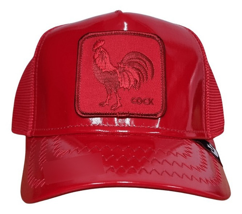 Gorra Goorin Bros Original Cock Gallo Rojo Charol