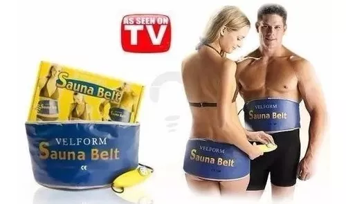 Cinta Térmica Abdominal Sauna Seca Barriga Unisex Sweat Belt