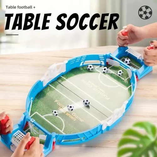 Mini Jogo Futebol De Mesa Portátil Brinquedo Infantil Arena