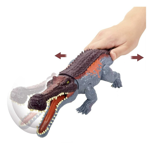 Imagen 3 de 7 de Dinosaurio Sarcosuchus - Jurassic World - Original