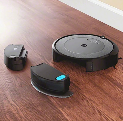 Aspiradora Robot Irobot Roomba Combo I5 Gris Oscuro