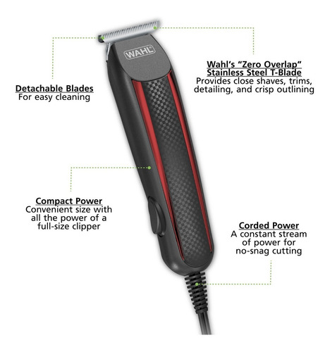 Promoción Máquina De Afeitar Wahl T-styler Pro