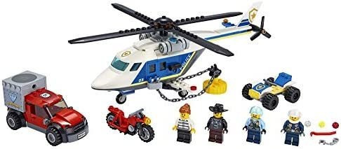 Set Juguete De Construc Lego City Helicoptero Policia 60243