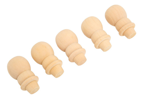 Muñecas De Madera En Blanco, Sin Acabado, Para Hacer Tú Mism
