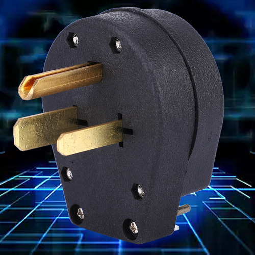 Conector De Enchufe Estadounidense Nema 6-50p, Estándar De A