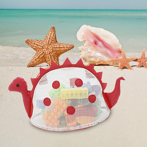 Bolsa De Playa Para Niños Con Correas Ajustables Para Rojo