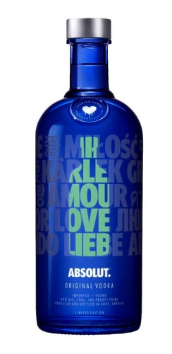 Vodka Absolut Drop Of Love Importada Envio Gratis En Caba