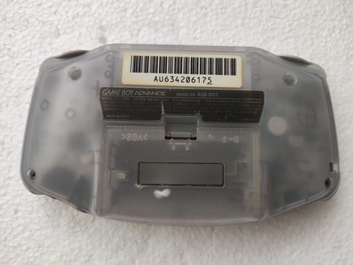 Nintendo Gameboy Advance Gba Glacier + 1 Juego Game Boy (Usado)