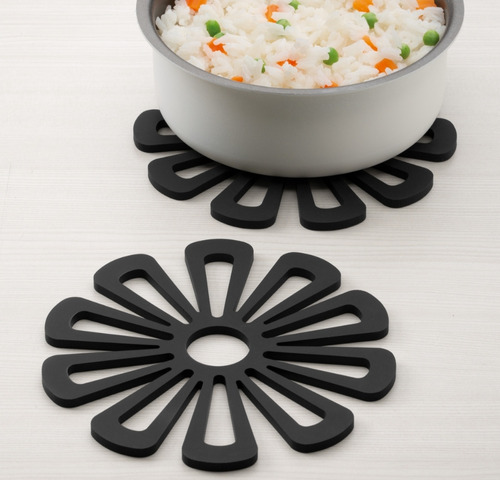 Porta Caliente Betterware Color Negro Liso