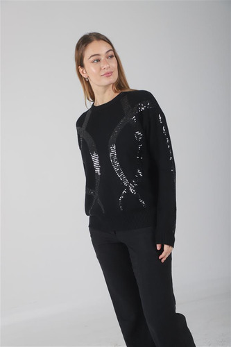 Sweater Premium Brezz Bremer C/ Lentejelas Gul675 Arizona