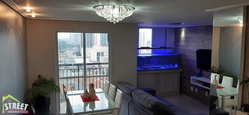 Imagem 2 de 14 de Apartamento 3 Dormitórios No Centro De Guarulhos. - Ap00339 - 69228410