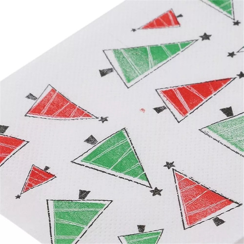 Papel Higiênico Colorido Padrão De Natal 6s Papai Noel 4002