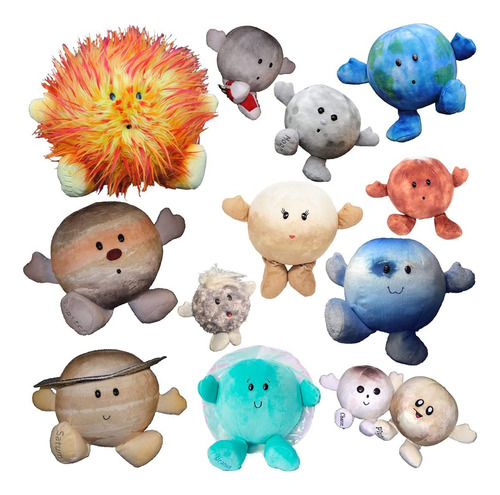 Celestial Buddies Sistema Solar Set 12 Piezas Buddy Ciencia.