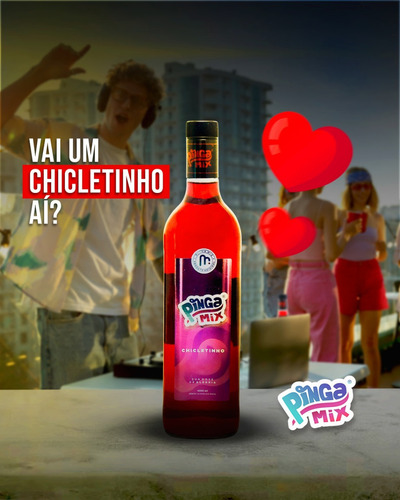 Pinga Mix Chicletinho 900 Ml