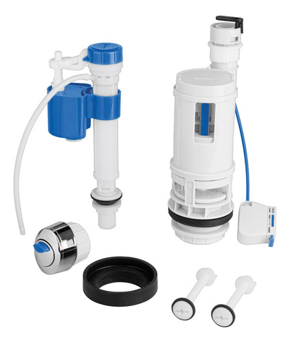 Juego De Accesorios Para Wc Con Sistema Dual Foset 49605