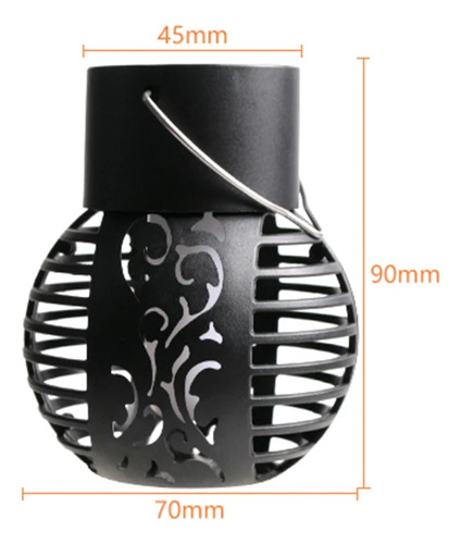 Luces Solares Para Exteriores, Linterna Retro, Colgantes
