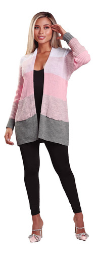 Abrigo Cardigan De Moda Elegante Para Mujer 9305 Tej