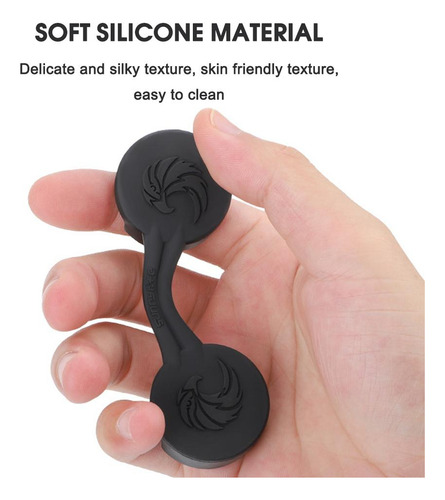 Funda Protectora De Lente De Silicona Para Gafas 2/3 Para Dj