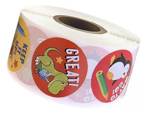4 Paquete De 3 A 6 Pegatinas De Animales, Etiquetas 4