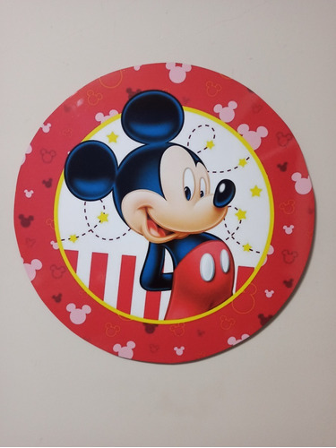 Cuadro Pared Mickey Mouse Disney Fibrofácil 