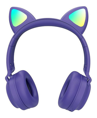 Imagen 4 de 5 de Auriculares Bluetooth Kitty Noga Aris C472bt Rgb Plegables