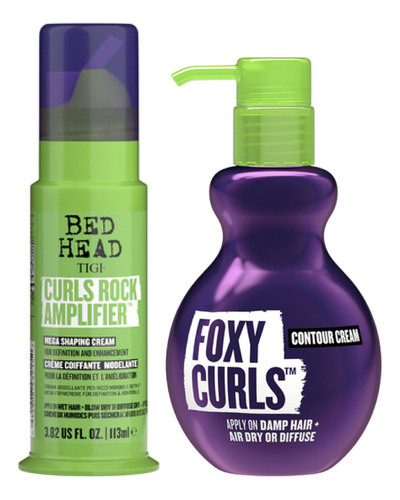 Ondas Y Rulos Definidos Tigi - Curl Rock Amplifier+foxy Curl