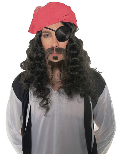 Peluca Estilo Pirata Cosplay Pirata Disfraz Halloween Fiesta
