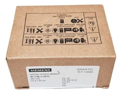 Siemens 6es7 222-1hf32-0xb0 Módulo Plc S7-1200