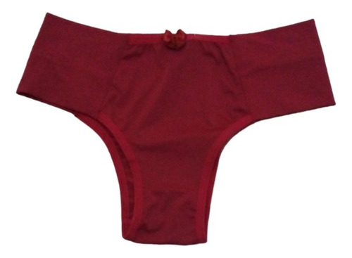 Tanga Romance Natural. Talle P. En Rojo Oscuro ( F Y G. Uy )