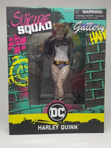 Action Figure Estátua Arlequina Harley Quinn: Esquadrão Suicida