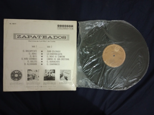 Lp Vinil Marimba La Poli De Tuxtla - Zapateados (Usado)