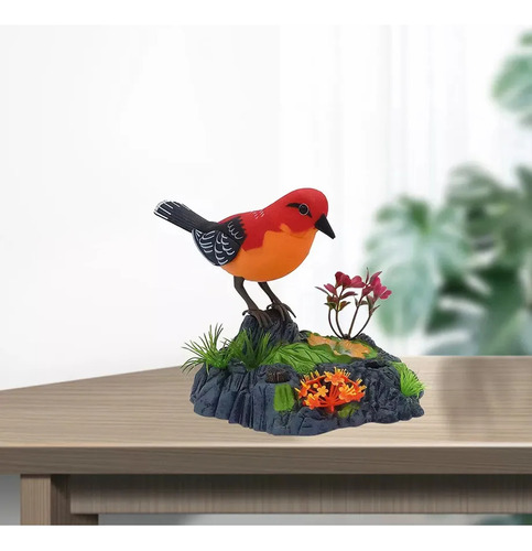 Juguete De Plástico Para Pájaros Con Control De Sonido