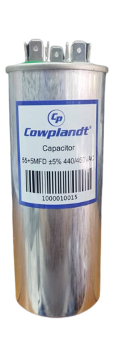 Capacitor 55+5x440v-450v De Marcha Marca Cowplandt _