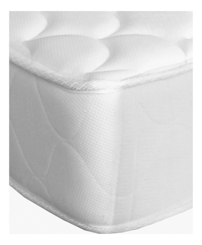 Colchón Queen Size Semifirme Memory Foam Alpha Bio Mattress Color Blanco