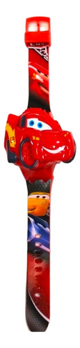 Relogio Projetor Carros Relampago Mcqueen Digital Infantil