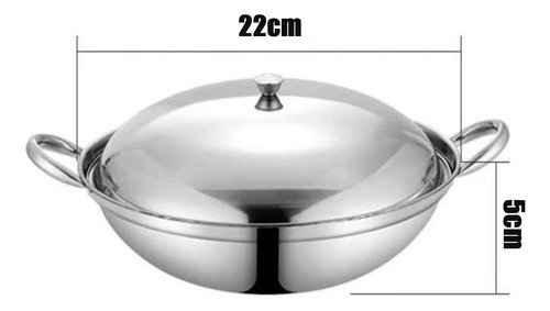 Utensilios De Cocina De Olla De Acero Inoxidable Con Tapa