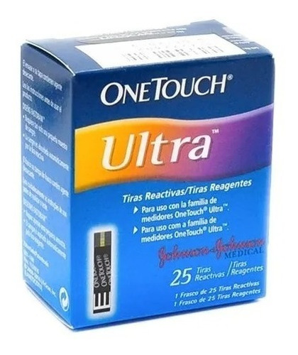 Tiras Reactivas One Touch Ultra X 25