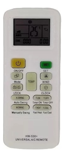 Control Remoto Universal Para Minisplit Daikin