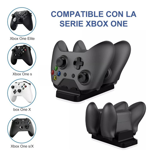 . Cargador For Control Xbox One Con Pilas Recargables 800mah