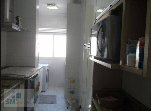 Apartamento Com 2 Dormitórios À Venda, 76 M² Por R$ 498.000,00 - Santa Paula - São Caetano Do Sul/sp - Ap2534