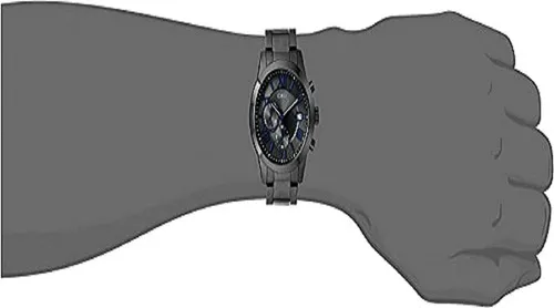 Reloj Hombre Guess U0668g2 Cuarzo Pulso Gris En Acero