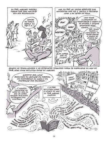 Imagem 4 de 5 de Herbert Marcuse Em Quadrinhos Filosofia Política E Social