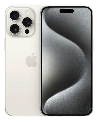 Apple iPhone 15 Pro Max (256 Gb) Titanio Blanco Open Box (Reacondicionado)