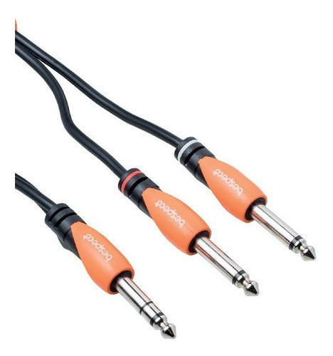 Cable Bespeco Plug 6.5 St A 2 Plug 6.5, Mono,1.80mts