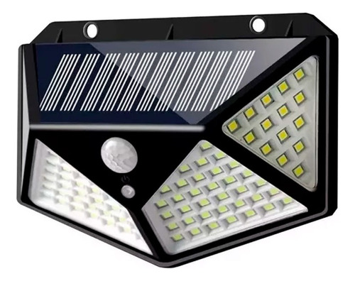 Lampara Solar Luz Led Sensor Reflector Exterior Bh-2096