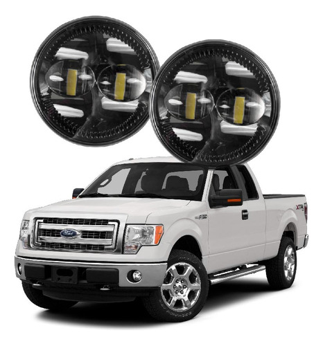 Par Faros Led Niebla F150 Ford 2008 2009 2010 2011 2012 2013