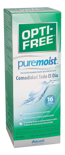 Solución Para Lentes De Contacto Opti-free Puremoits 300 Ml